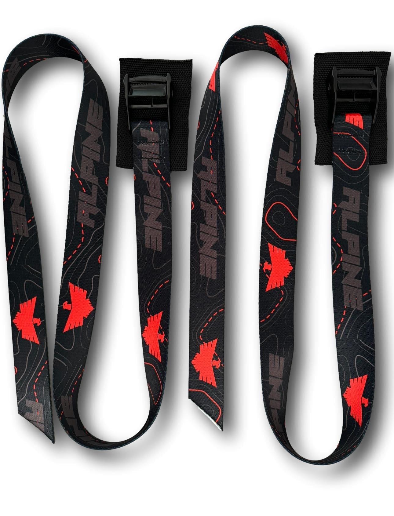Jack Straps(Pair)- Orange Topo Alpine Offroad