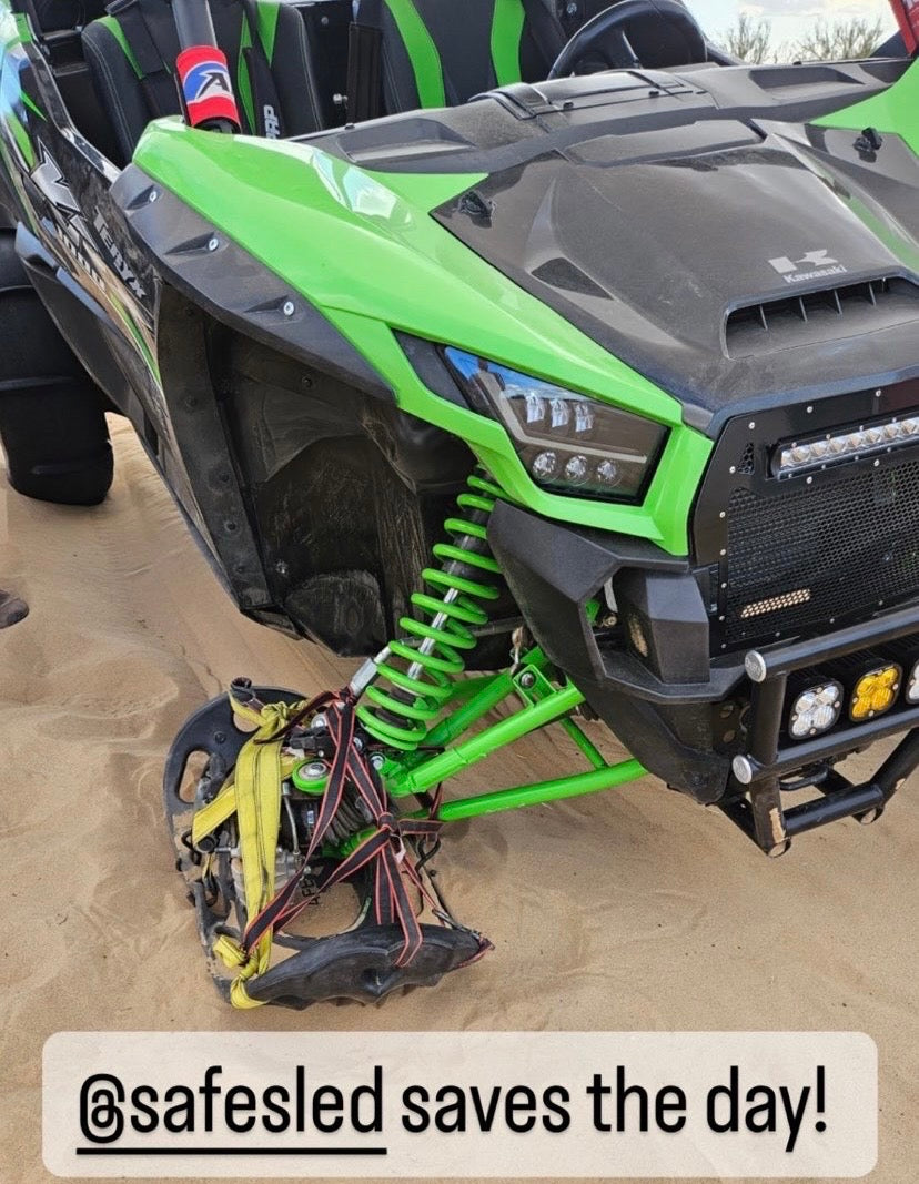 Fluorescent Green Safe Sled Safe Sled