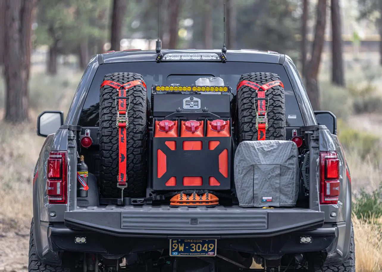 2" Red Dazzle Y Strap Alpine Offroad