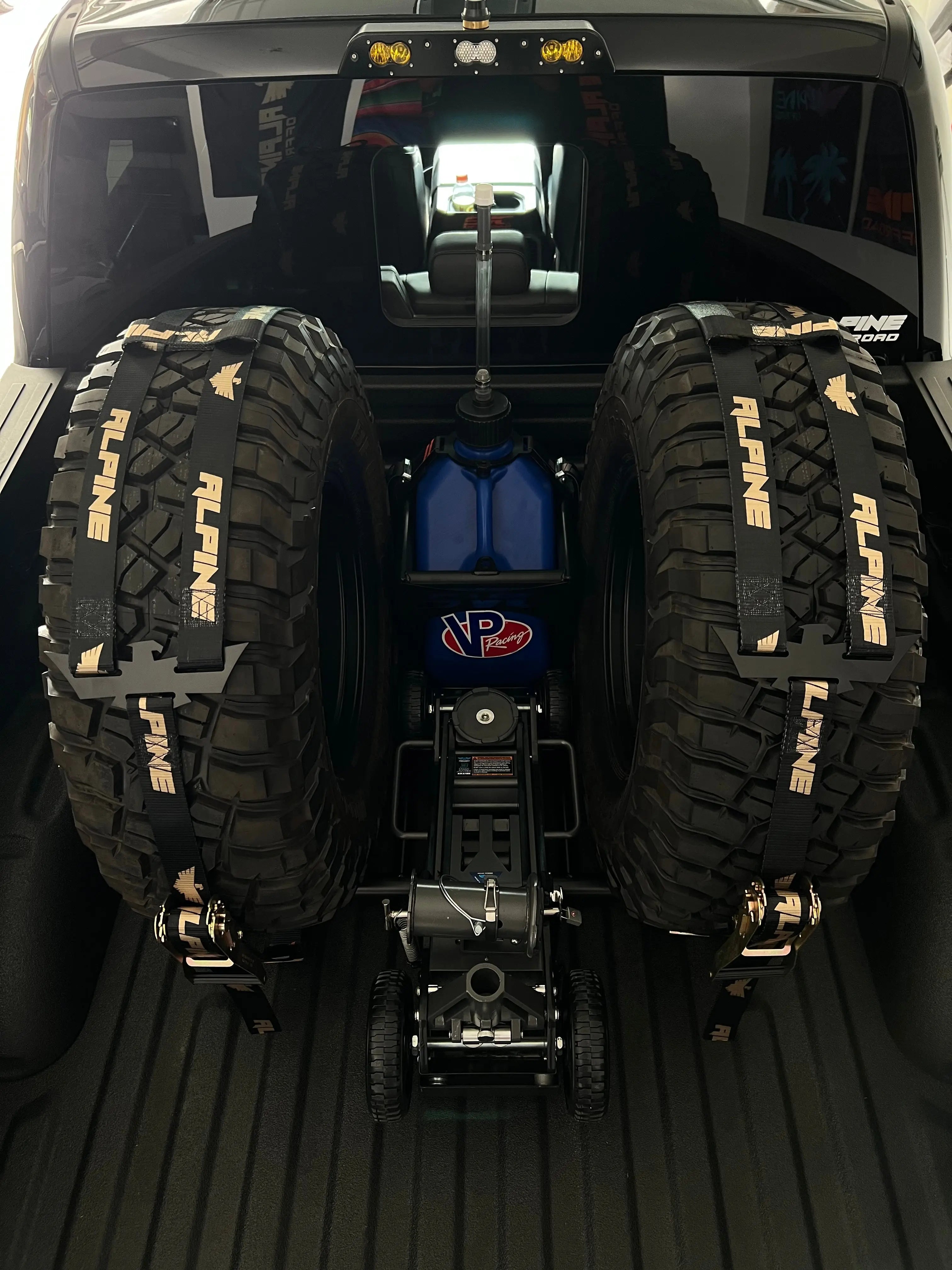 Alpine Double Eagle Straps- Gold and Black (single strap) Alpine Offroad