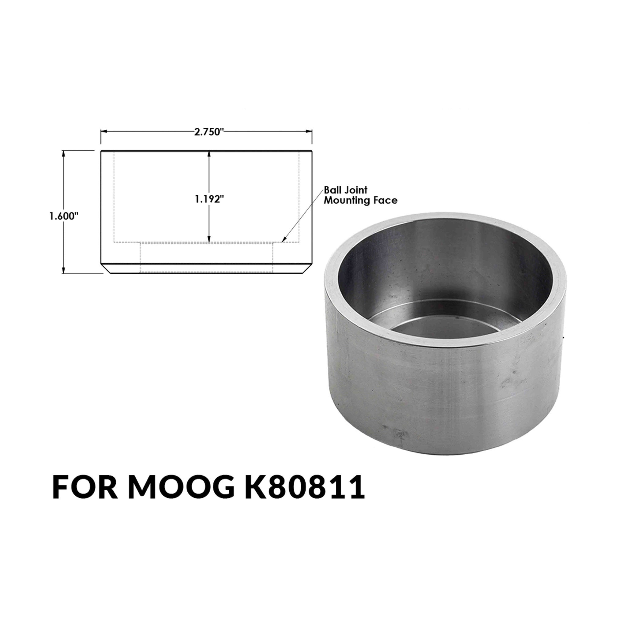 Upper Arm Ball Joint Cups