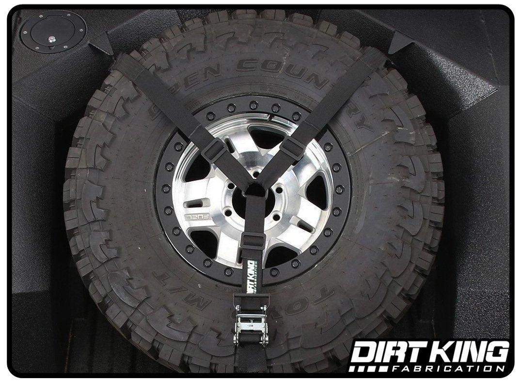 3 Way Spare Tire Strap & Mounts