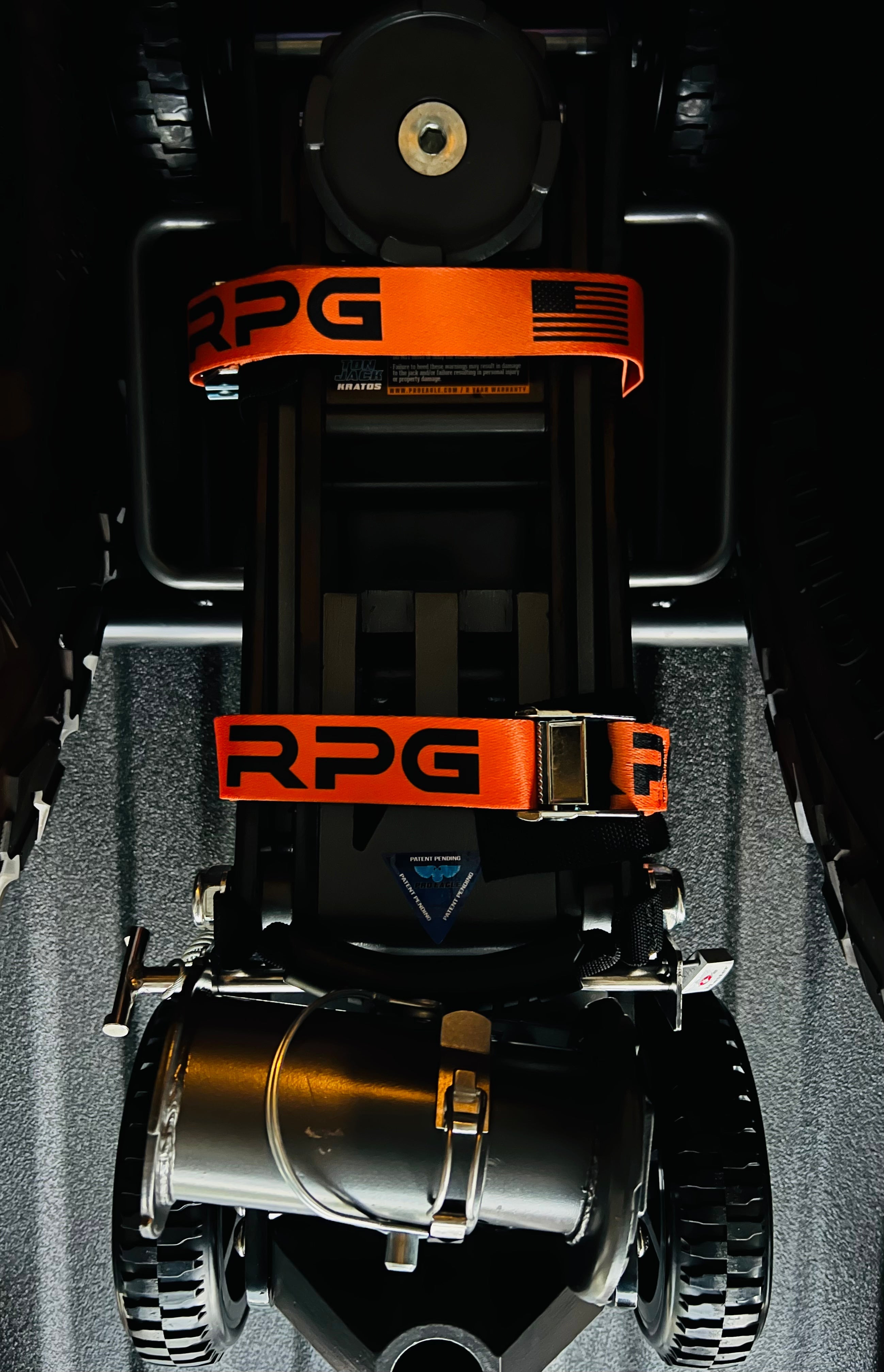 Jack Straps(Pair)- RPG X ALPINE ORANGE Alpine Offroad