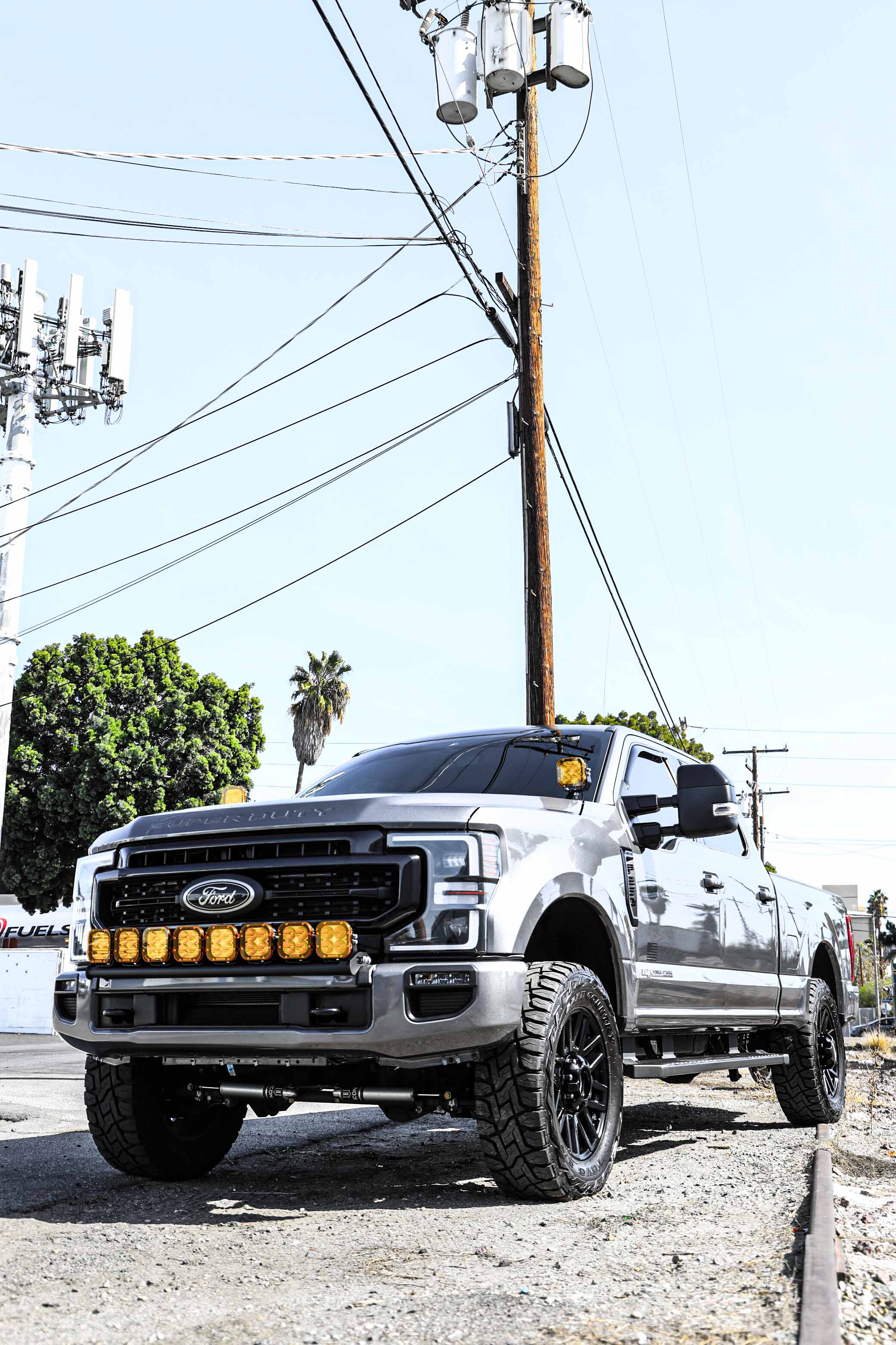 2011+ F250 / F350 Superduty 8 Light Bumper Mount Kit GGLighting