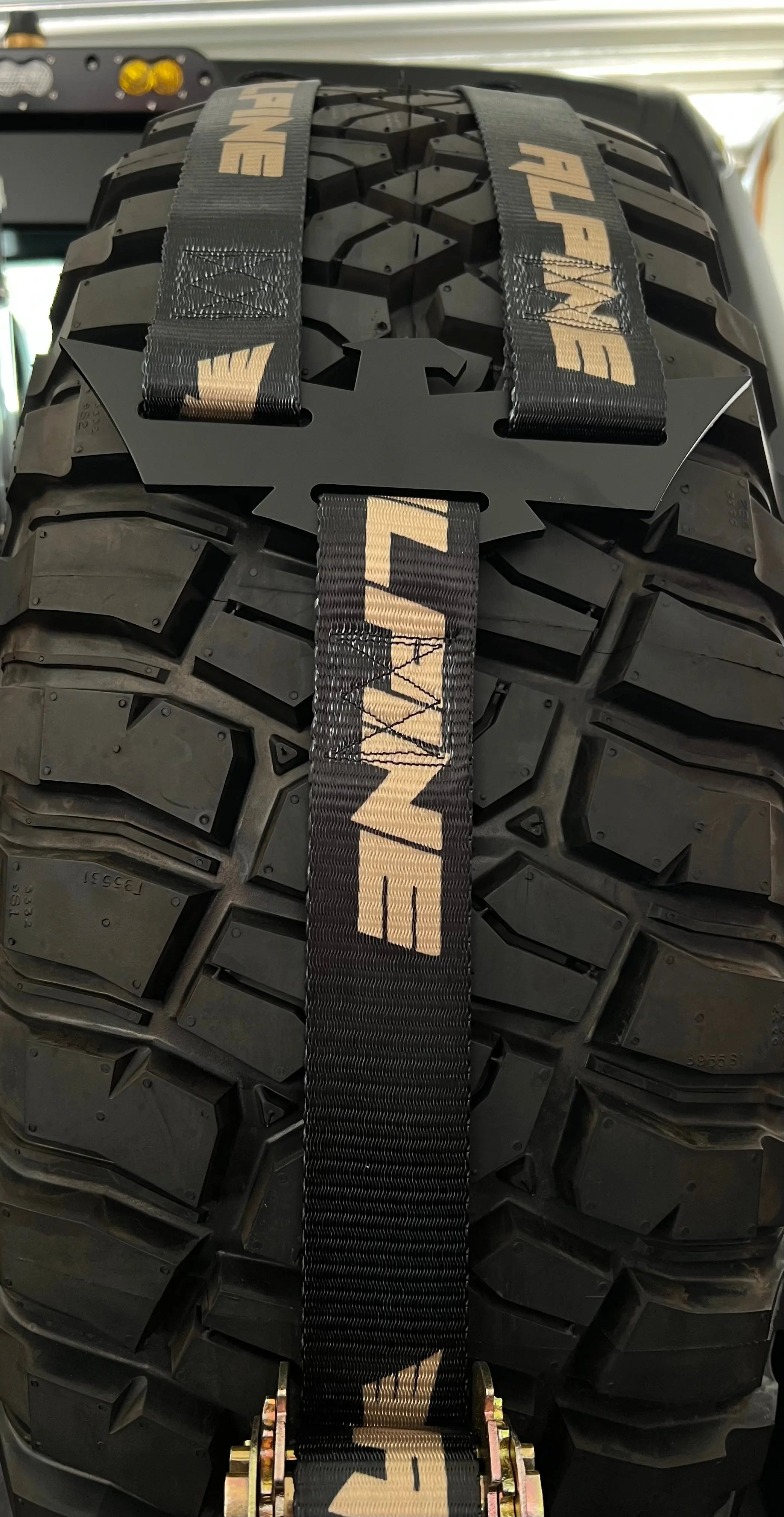 Alpine Double Eagle Straps- Gold and Black (single strap) Alpine Offroad