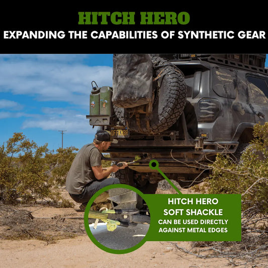 Hitch Hero Soft Shackle SandyCats