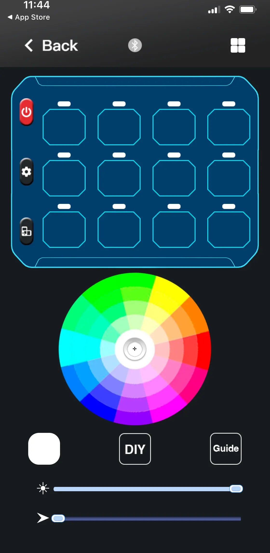 12-Gang Switch Panel With RGB And Remote Control Bluetooth App GGLighting