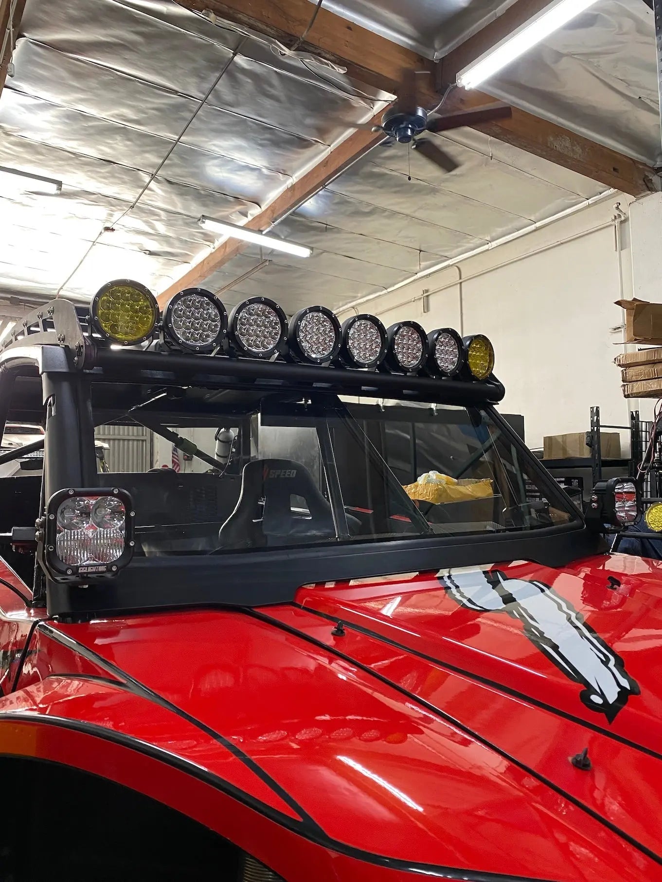 Speed UTV Pillar Pod Mounts For Windshield - safesled