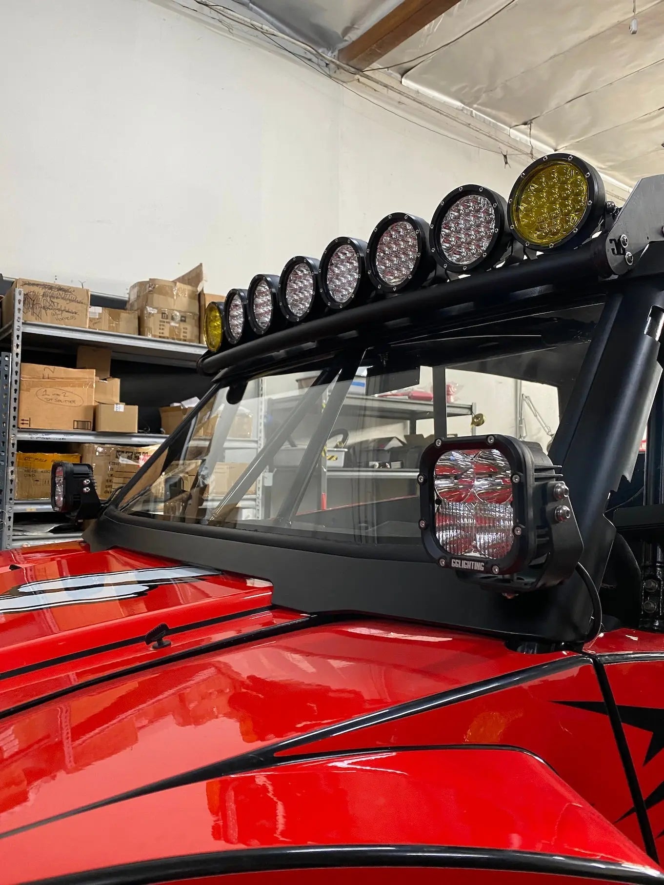 Speed UTV Pillar Pod Mounts For Windshield - safesled