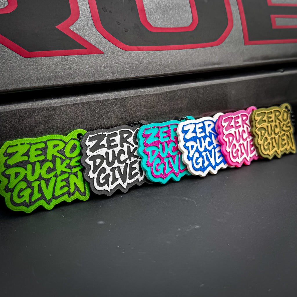 Zero Ducks Given Keychain