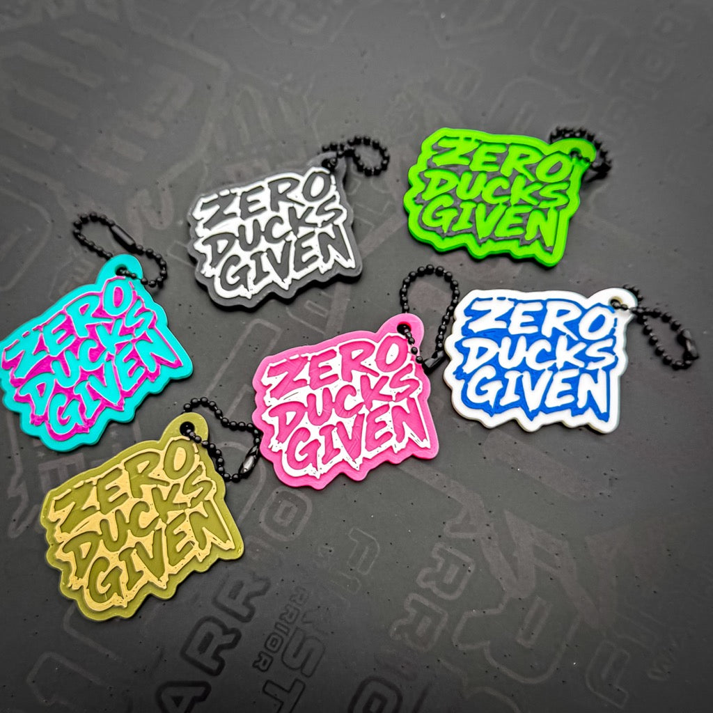 Zero Ducks Given Keychain