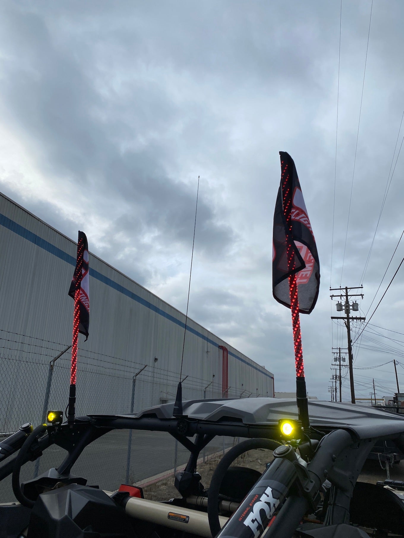 GP5 Single LED Pod Light Amber + Free Clear Lens