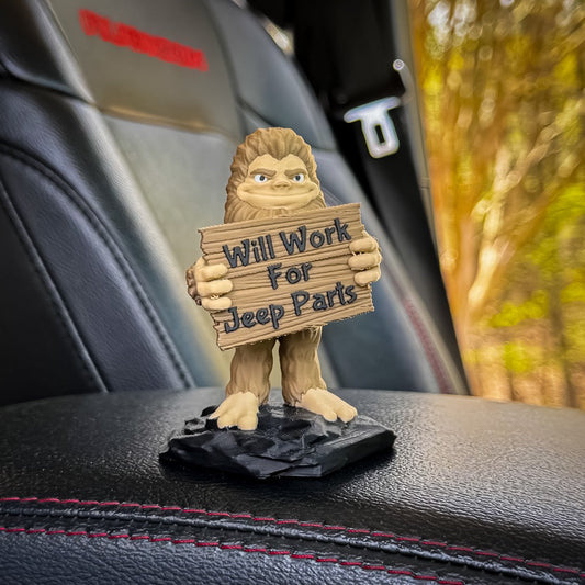 Will Work for Parts! Bigfoot Deskmate