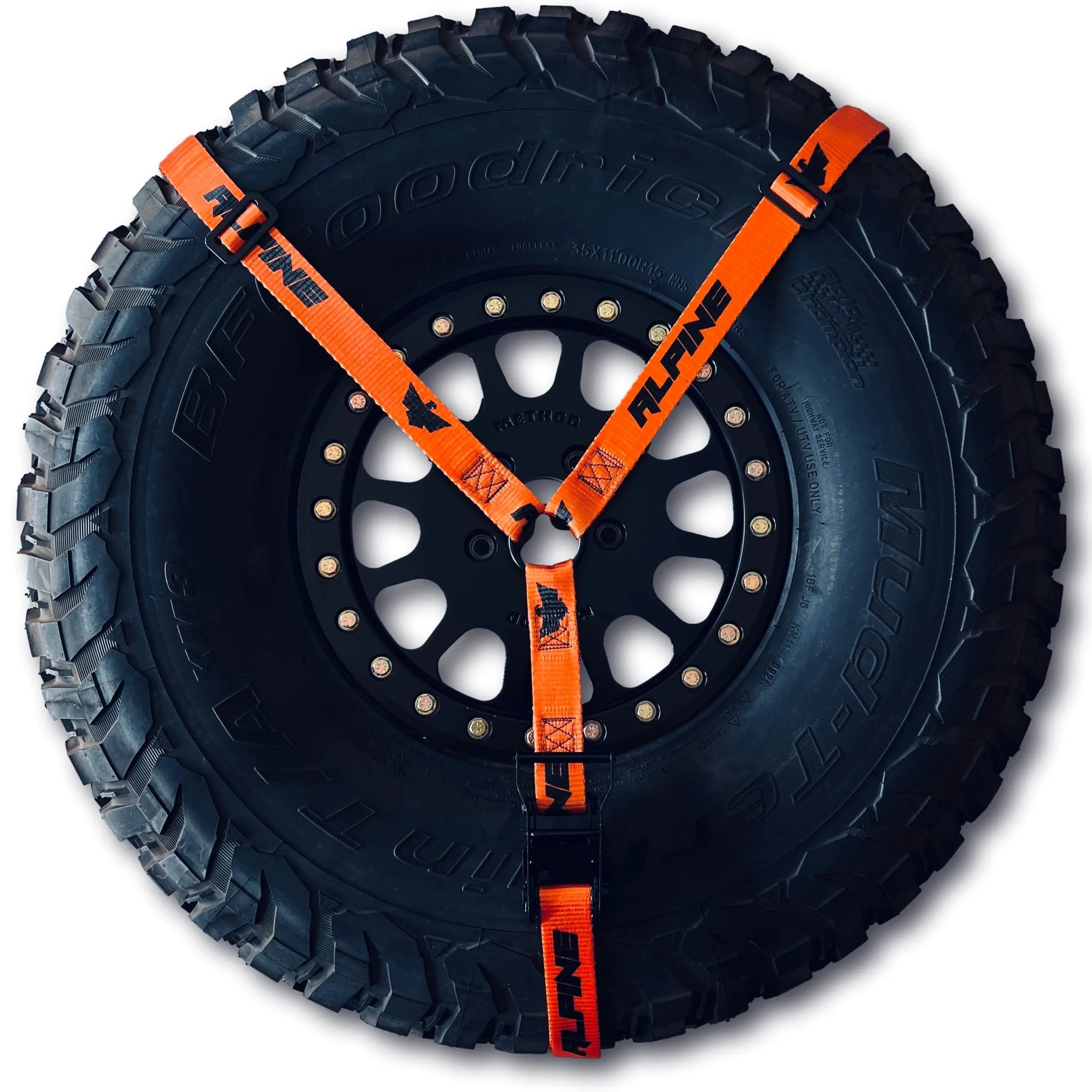 1.5" Y STRAP-ORANGE Alpine Offroad