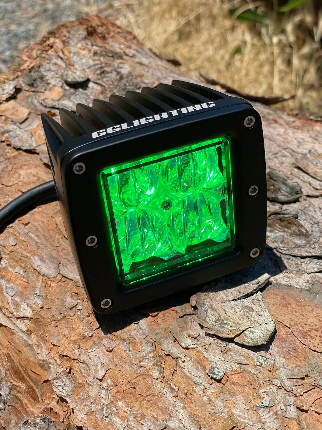 Blue / Green Dual Color Off Road LED Pod GGLighting