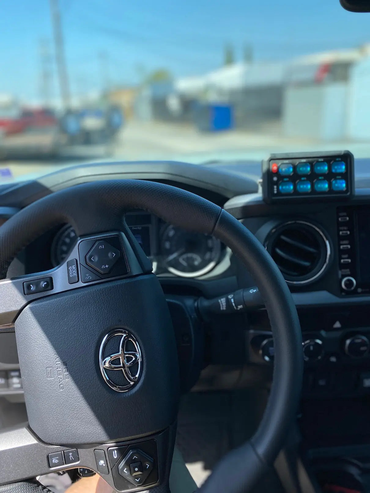 8-Gang Switch Panel With RGB And Remote Control Bluetooth App - safesled