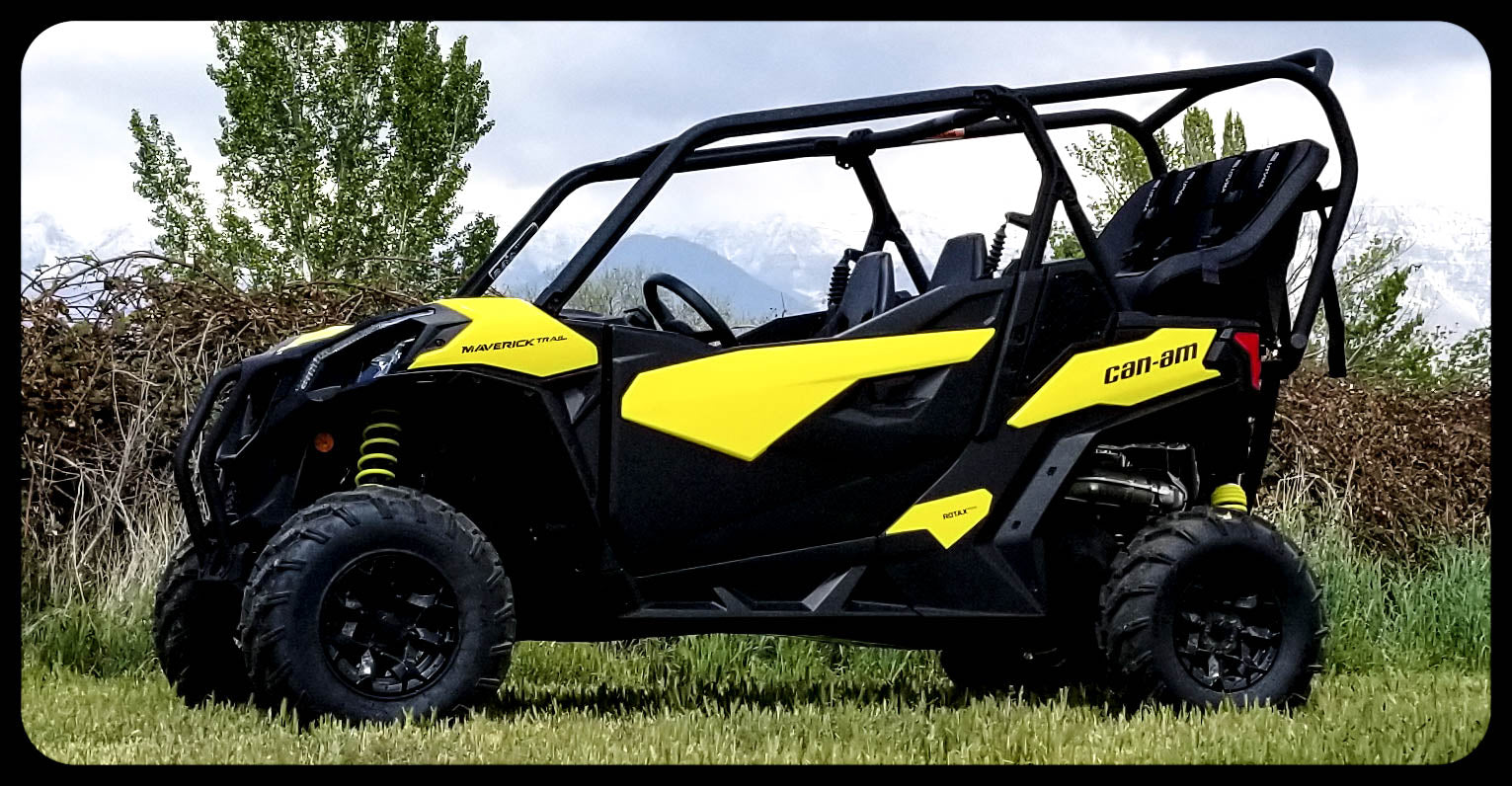 Maverick Trail Backseat and Roll Cage kits (2018+)