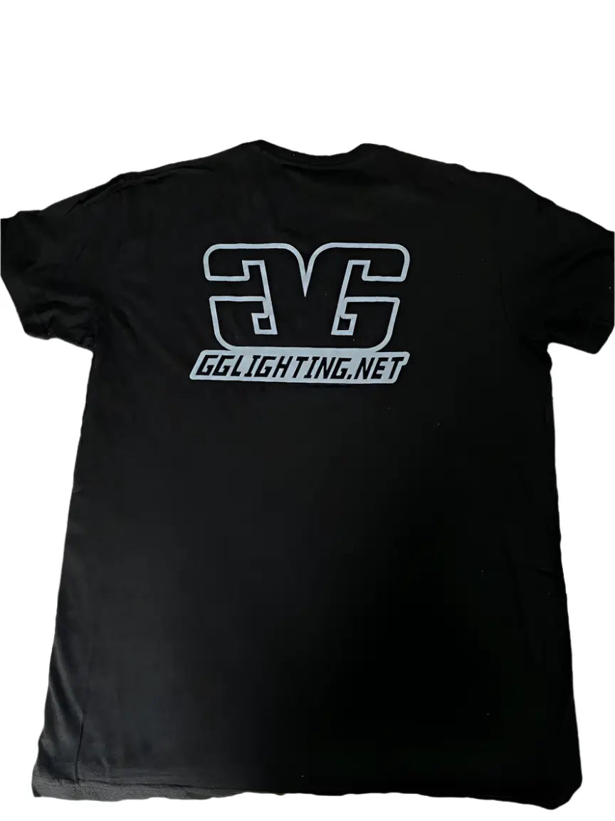 GGlighting Black 100% Cotton T-Shirt - safesled