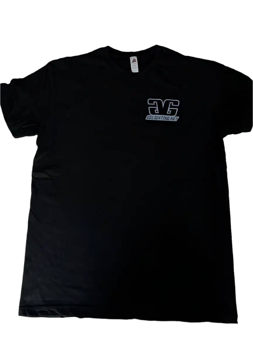 GGlighting Black 100% Cotton T-Shirt - safesled