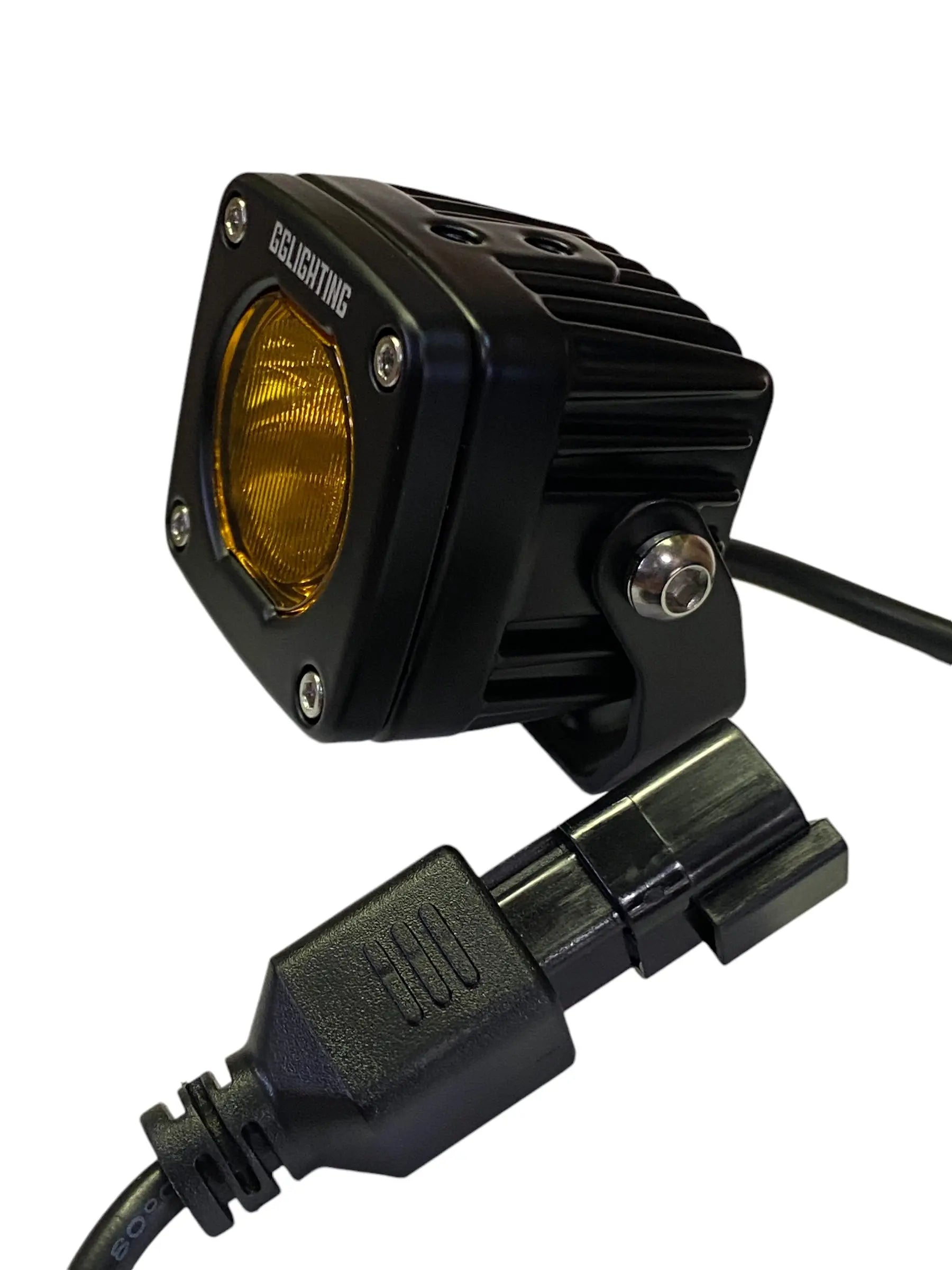GP5 Single LED Pod Light Amber + Free Clear Lens - safesled