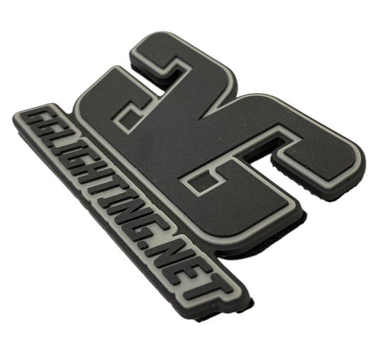 GG Lighting Patch Grey Logo