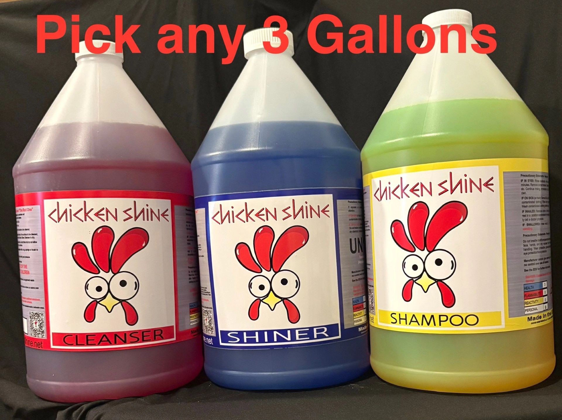 Build Your Own Bundle- 3 Gallons