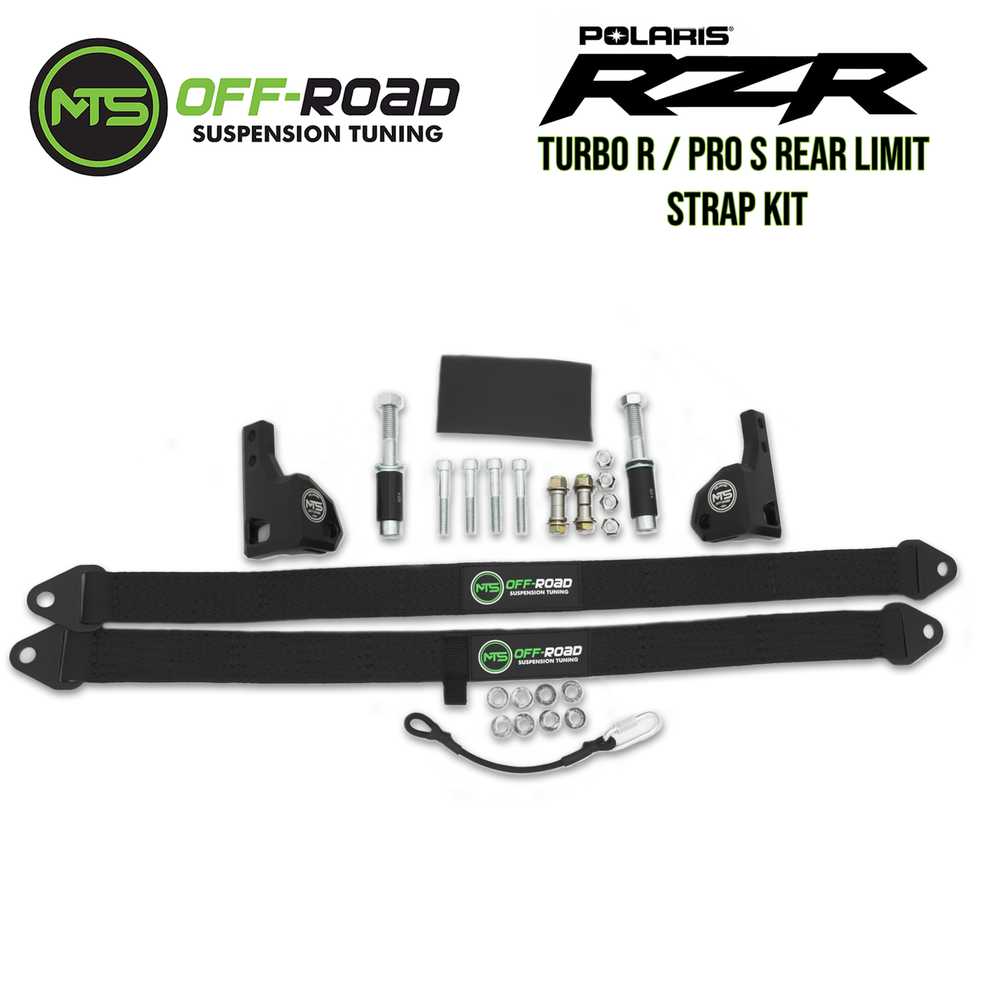 MTS Off-Road Polaris RZR Turbo R/Pro S Rear Limit Straps