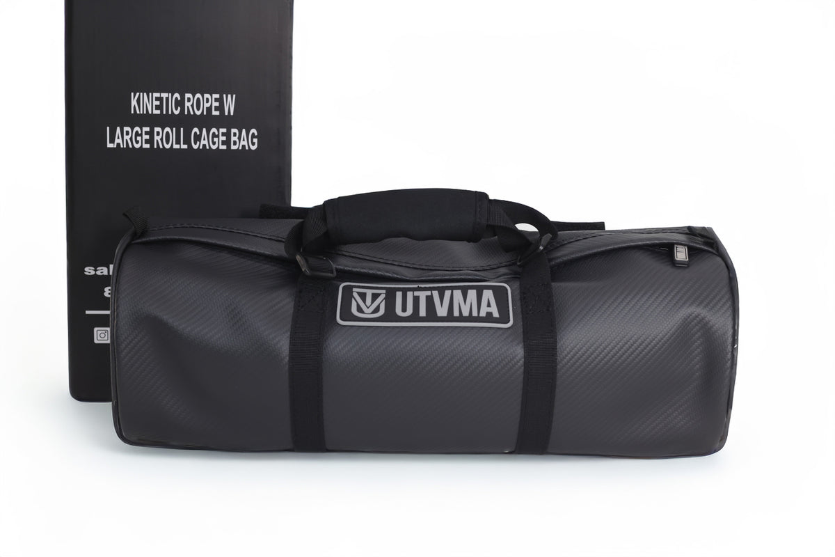Kinetic Recovery Rope With Heavy Duty Roll Cage Bag