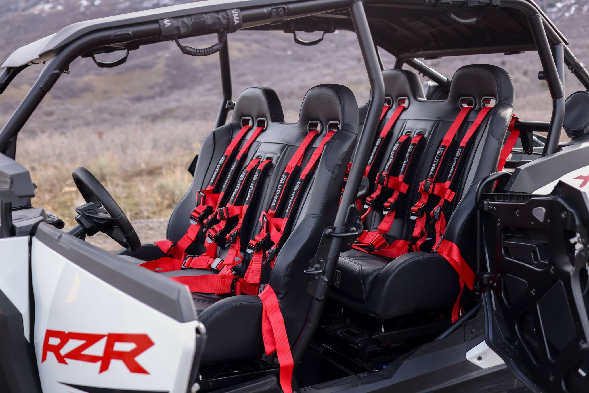 RZR 1000 XP/XP S (2024+) Front/Rear Bench Seat W Harnesses 2 and 4 Seater