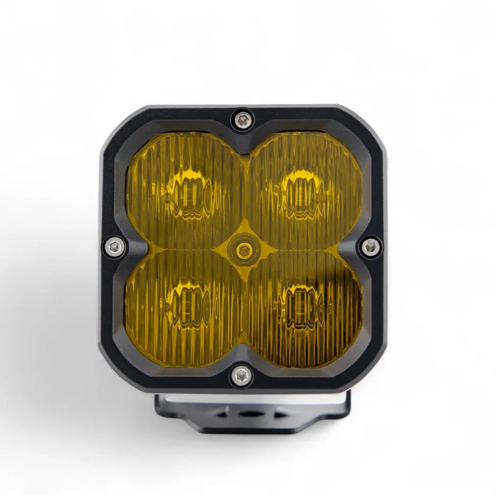 Amber Race Series Offroad Flood LED Pod - safesled