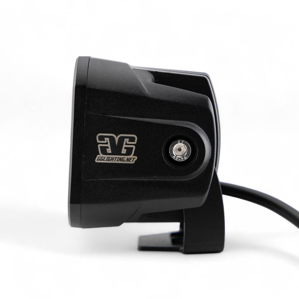 Amber Backlit Race Pod Bundle With Wiring Harness