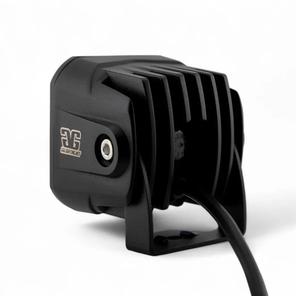 Amber Race Series Offroad Flood LED Pod - safesled