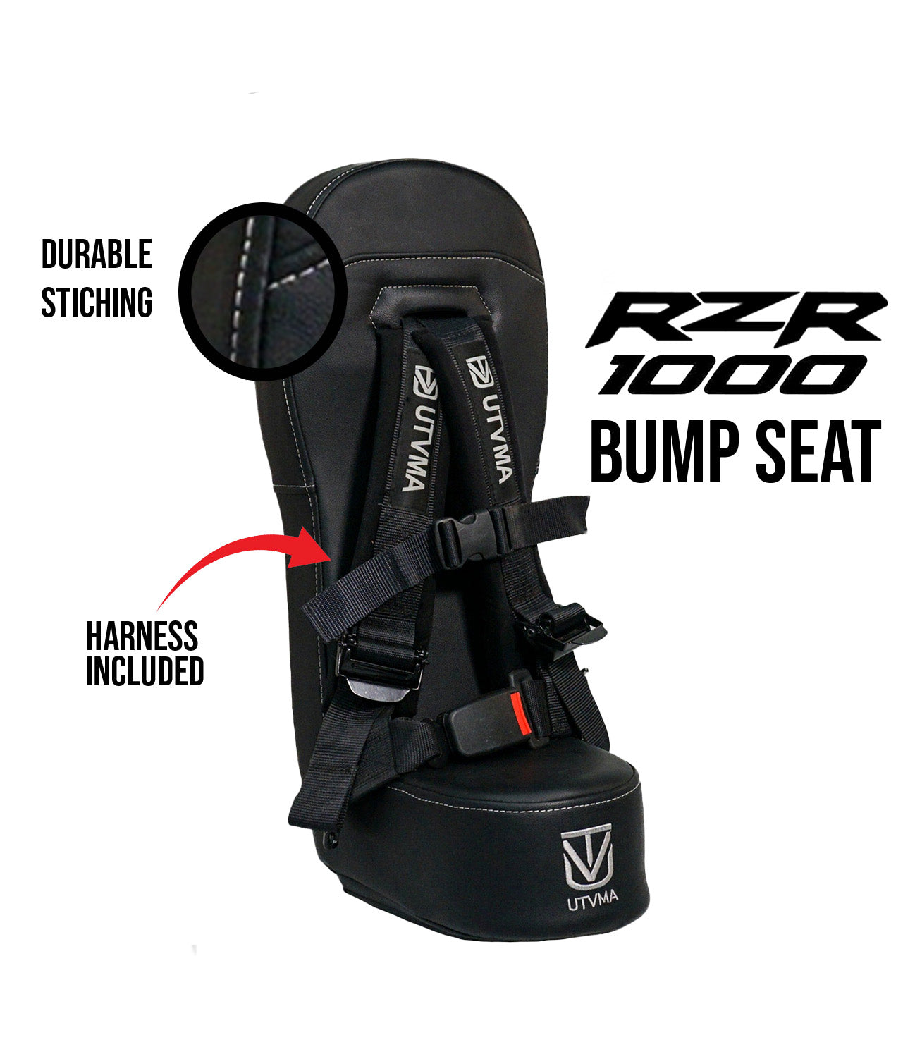 RZR 1000 Bump Seat (XP, Turbo, Turbo S, Dynamix, Trail, High Lifter) 2014-2023