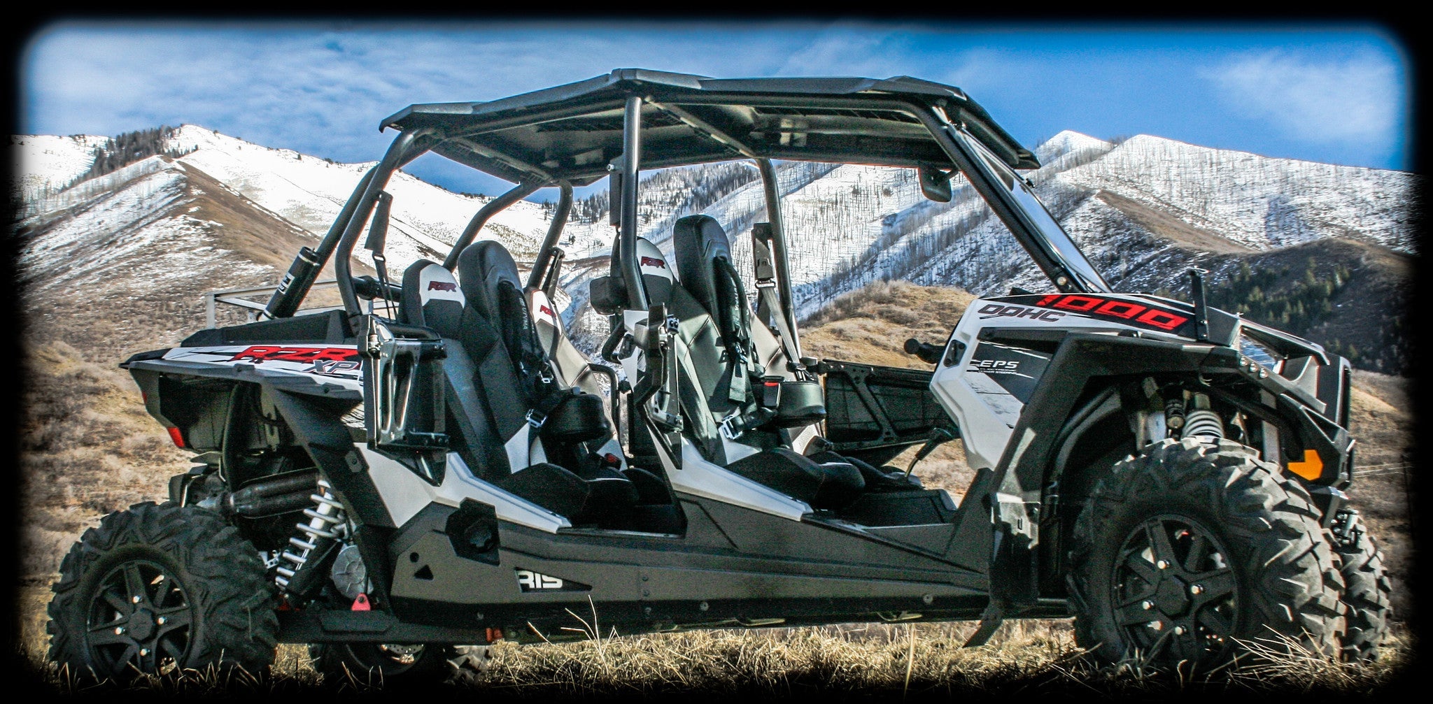 RZR 4 1000 Bump Seat Set (Front and Rear)