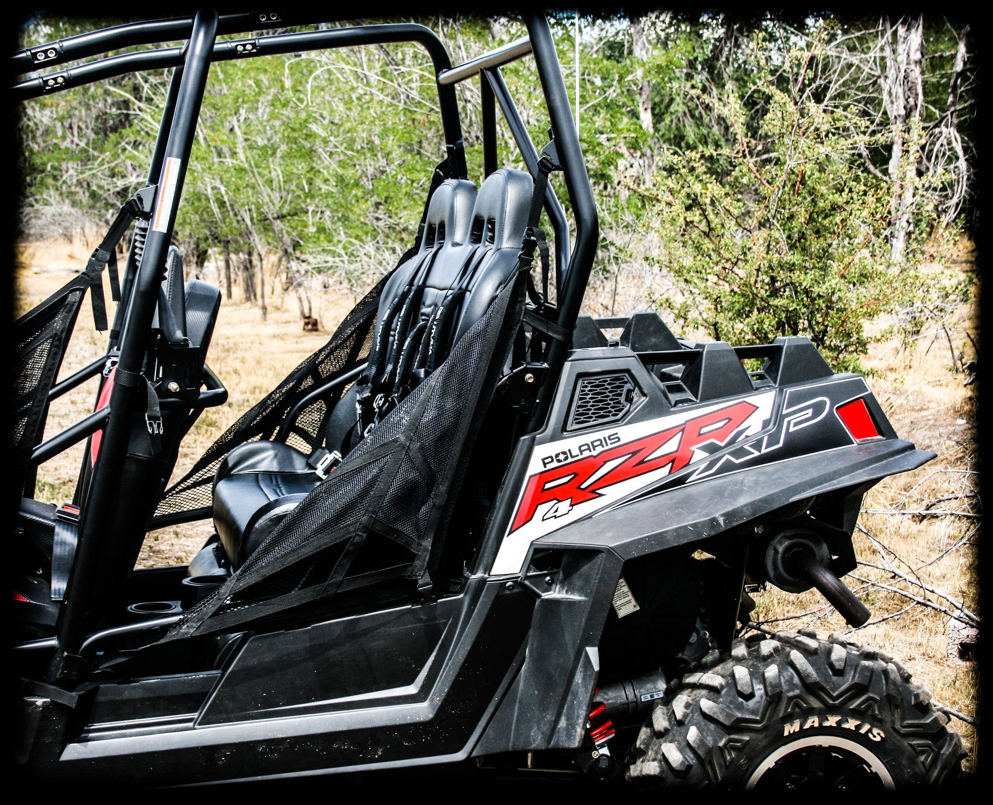 RZR 900/800 Rear Bench Seat W Harnesses (2010-2014)