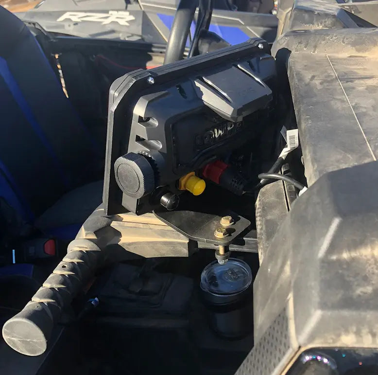 RZR Grab Bar GPS Bracket - safesled