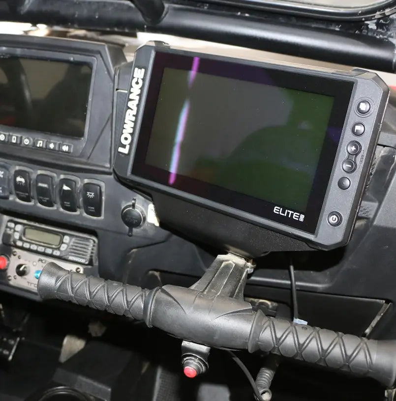 RZR Grab Bar GPS Bracket - safesled
