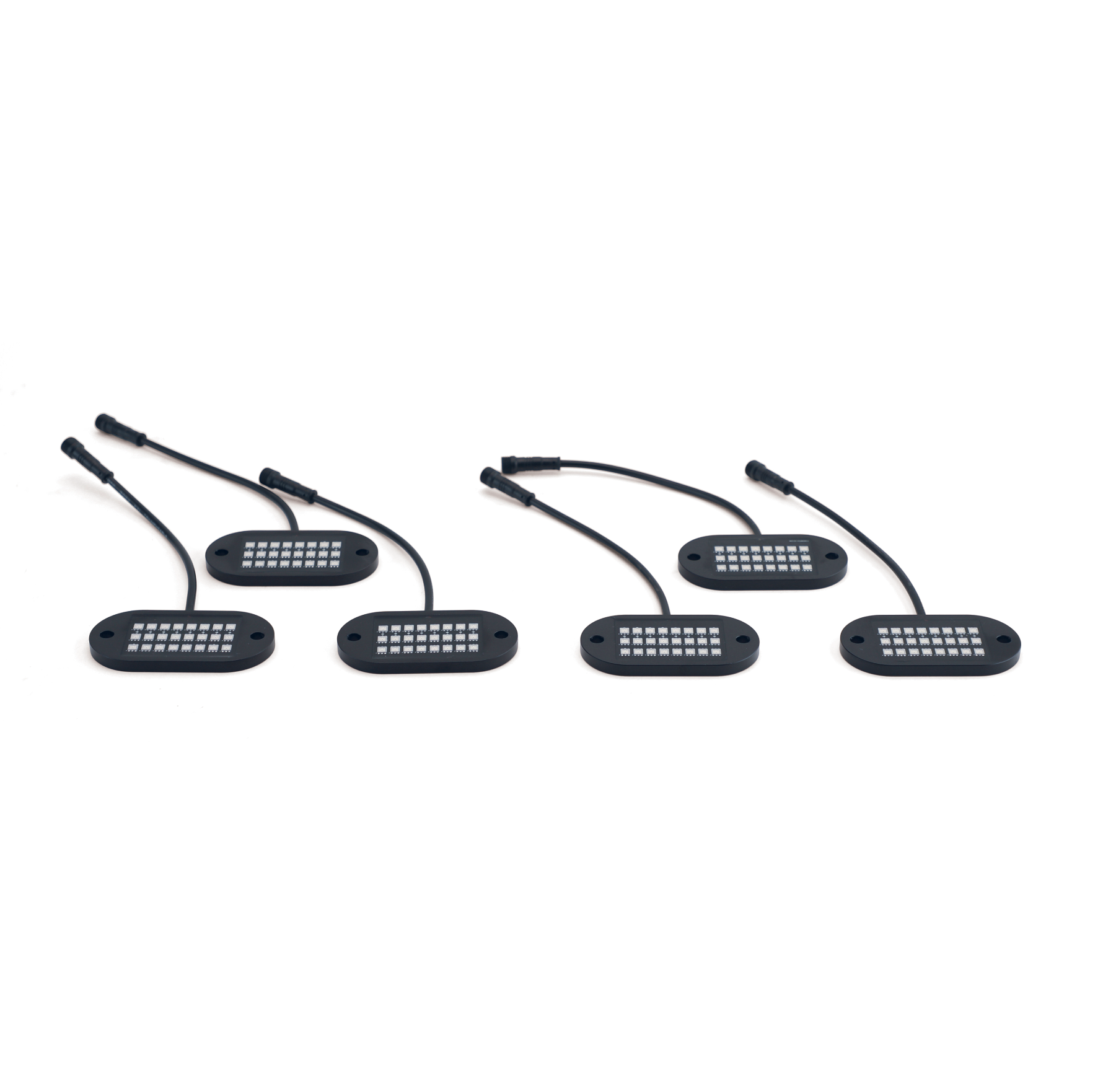 187 Style Rock Lights 2.0 w/ Control Harness 5150 Whips