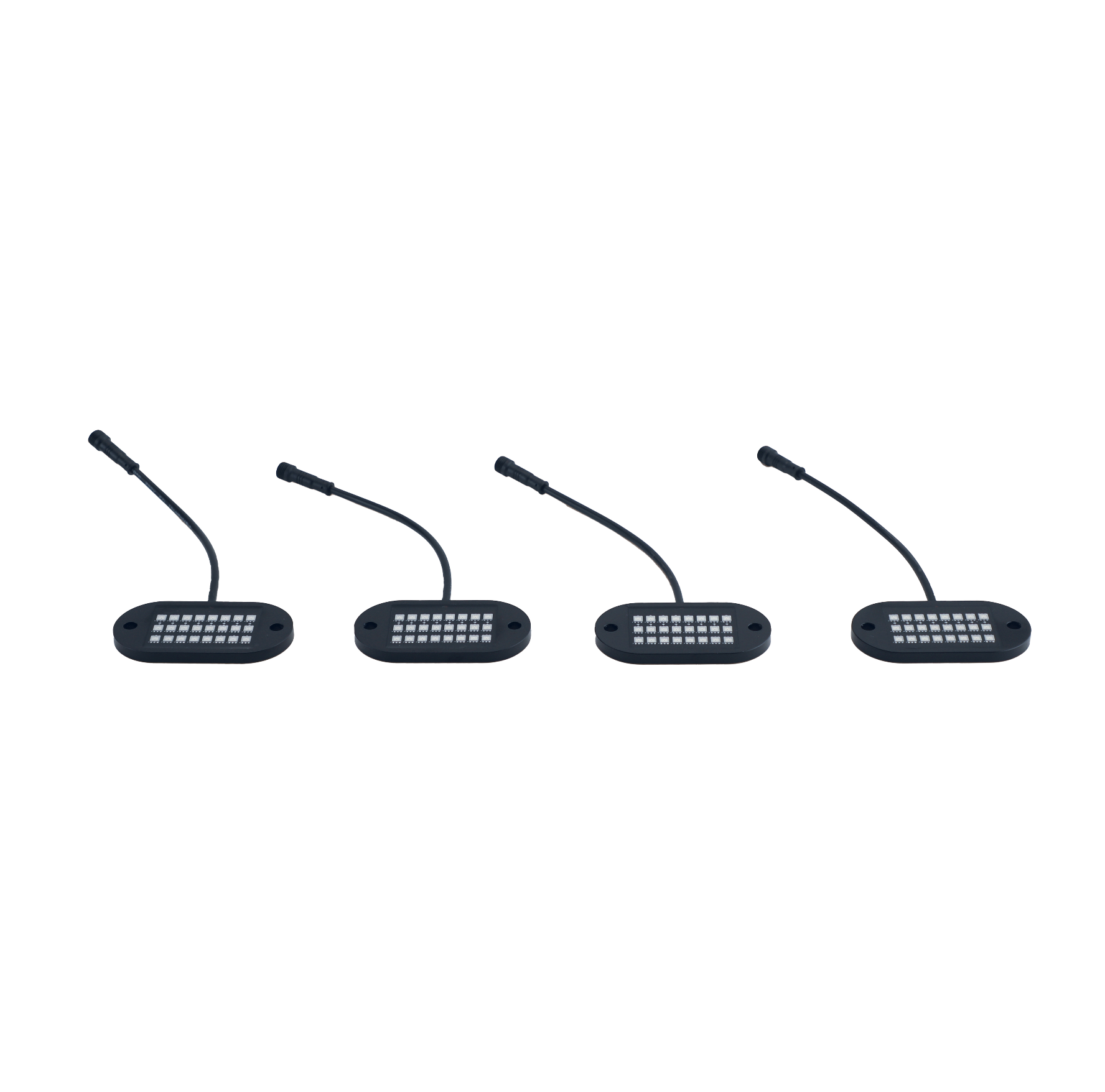 187 Style Rock Lights 2.0 w/ Control Harness 5150 Whips