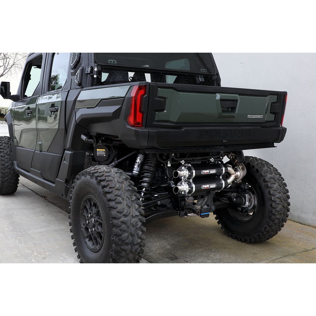 Trinity Racing - 2024+ Polaris Xpedition Stage 5 Dual Exhaust - Black