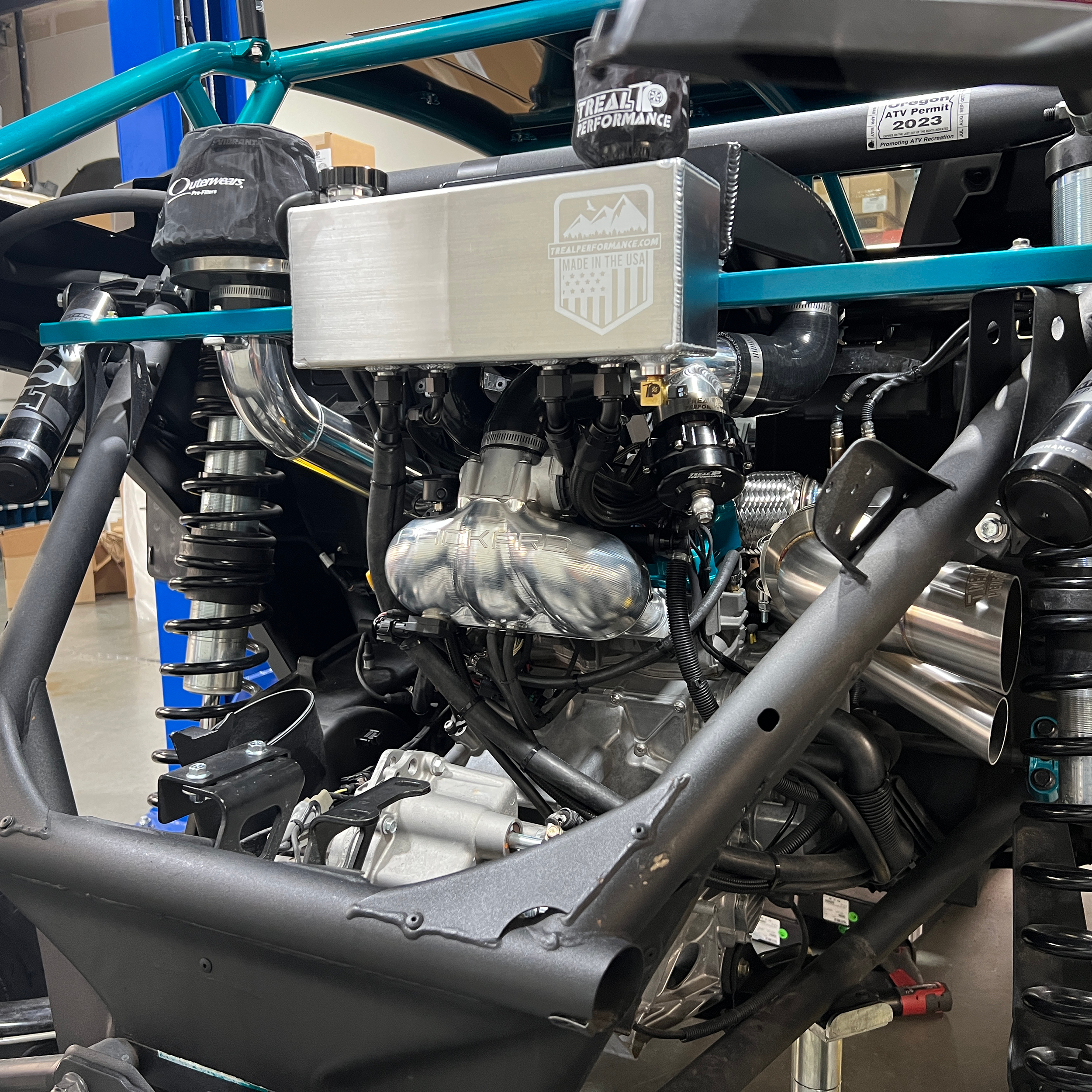 Treal Performance | 2017-2025 Can-Am X3 Coolant Reservoir Oil Catch Can Combo Tank