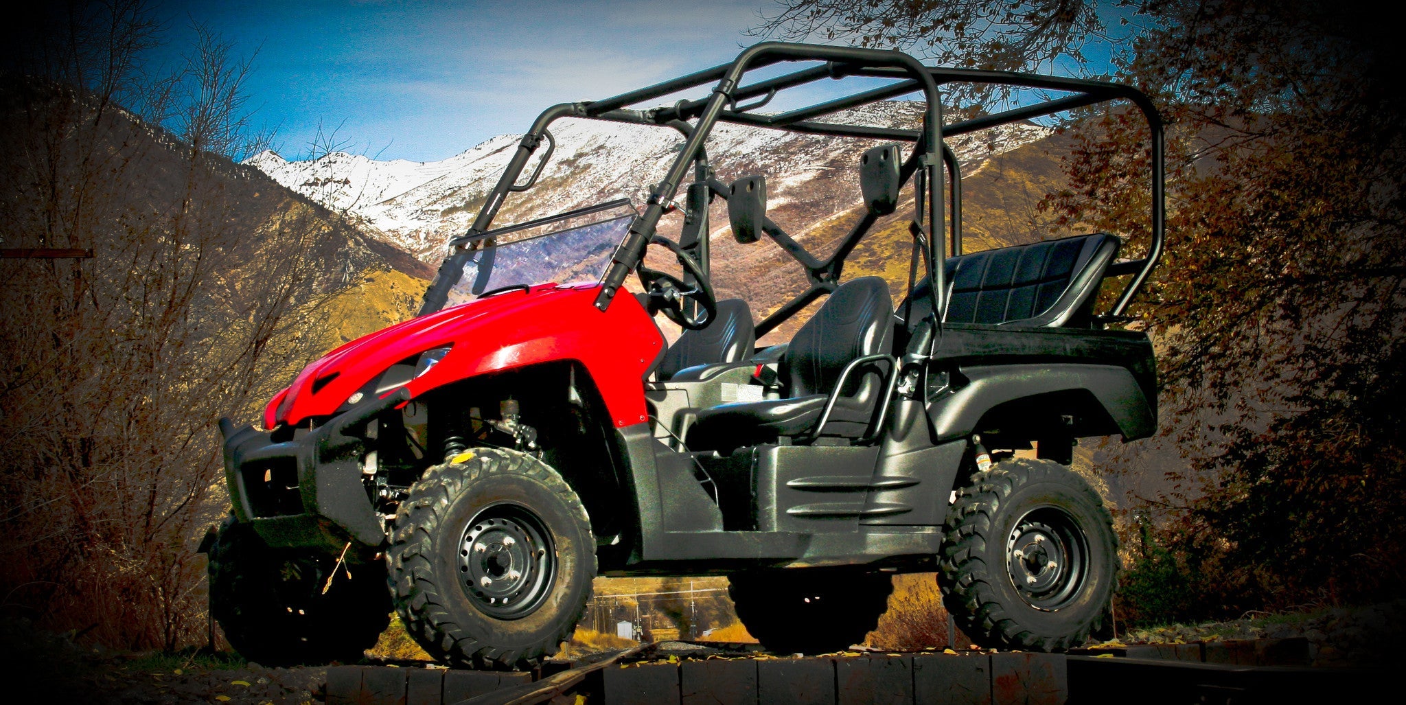 Kawasaki Teryx Backseat and Roll Cage Kit (2008-2013)