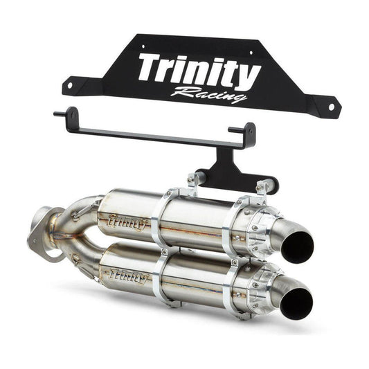 Trinity Racing - 2022-2025 Polaris RZR Pro R Slip On Stainless Steel Exhaust