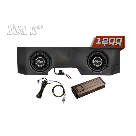 Can-Am® Defender 1200W Dual 10" Subwoofer Kit | UTVS-DEF-SUB-1200-2