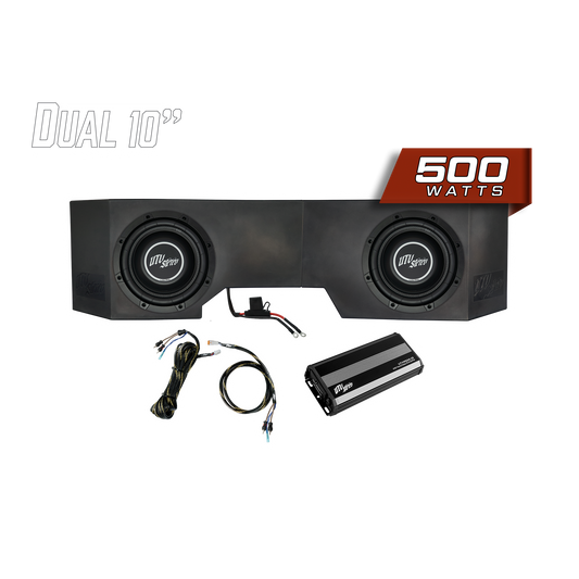 Can-Am® Defender 500W Dual 10" Subwoofer Kit | UTVS-DEF-SUB-500-2