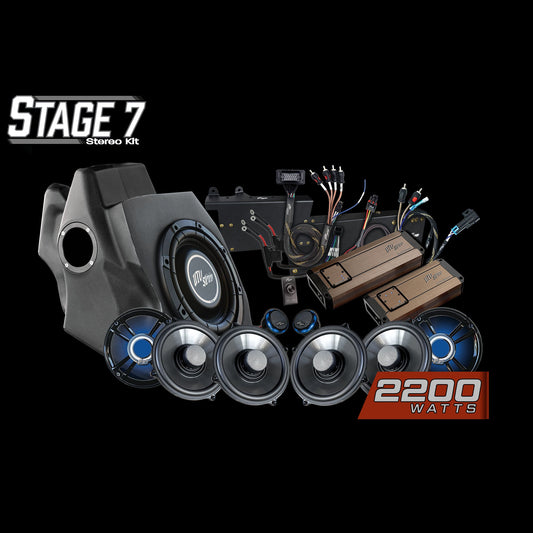 RZRĀ® Pro Series Ride CommandĀ® Stage 7 Stereo Kit | UTVS-PRO-S7-RC