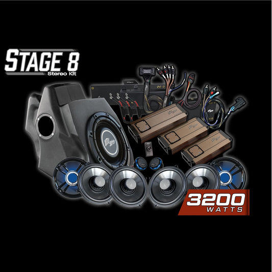 RZRĀ® Pro Series Ride CommandĀ® Stage 8 Stereo Kit | UTVS-PRO-S8-RC