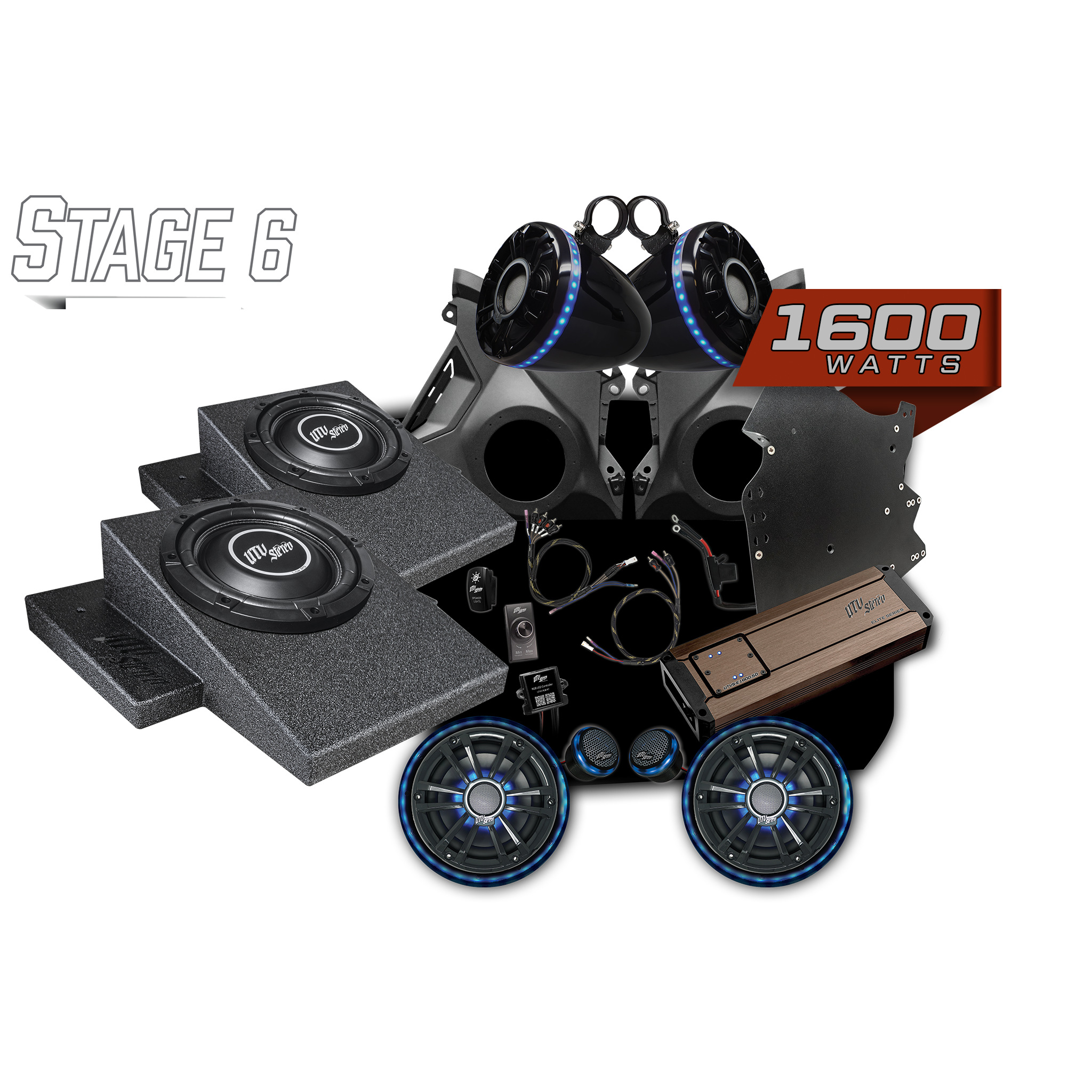 Can-Am Maverick R Elite Stage 6 Stereo Kit