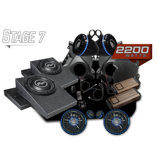 Can-Am® Maverick R Elite Series Stage 7 Stereo Kit | UTVS-R-S7-E