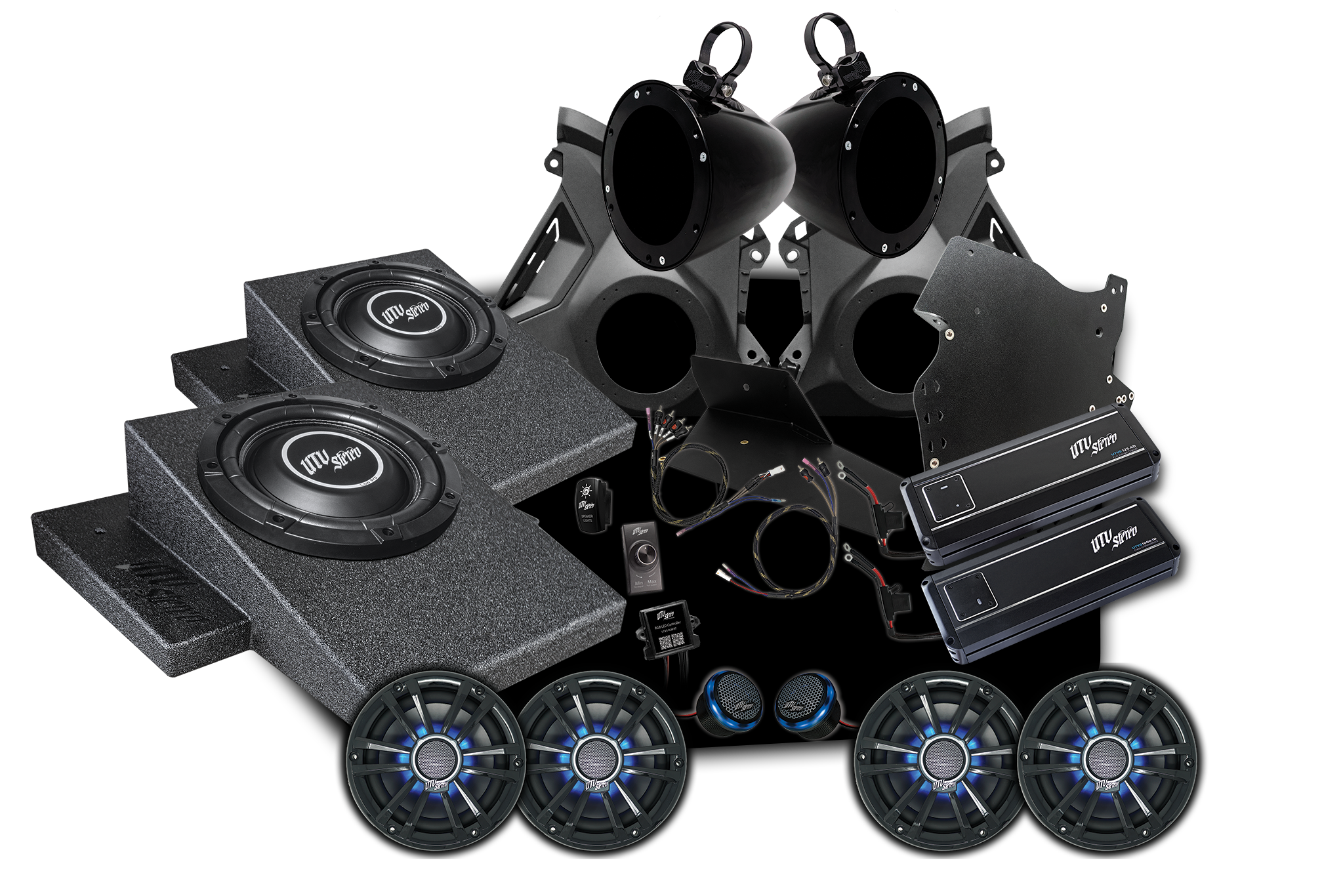 Can-Am Maverick R Signature Stage 7 Stereo Kit